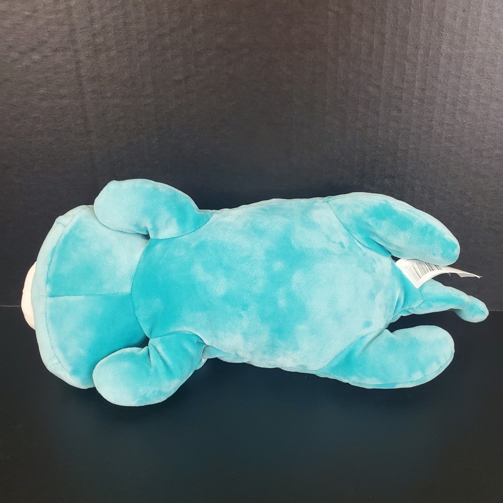 Squishmallows Laying Dragon Tatiana Plush Teal Blue Stackable Cuddle Hug Me 13" - Picture 5 of 10